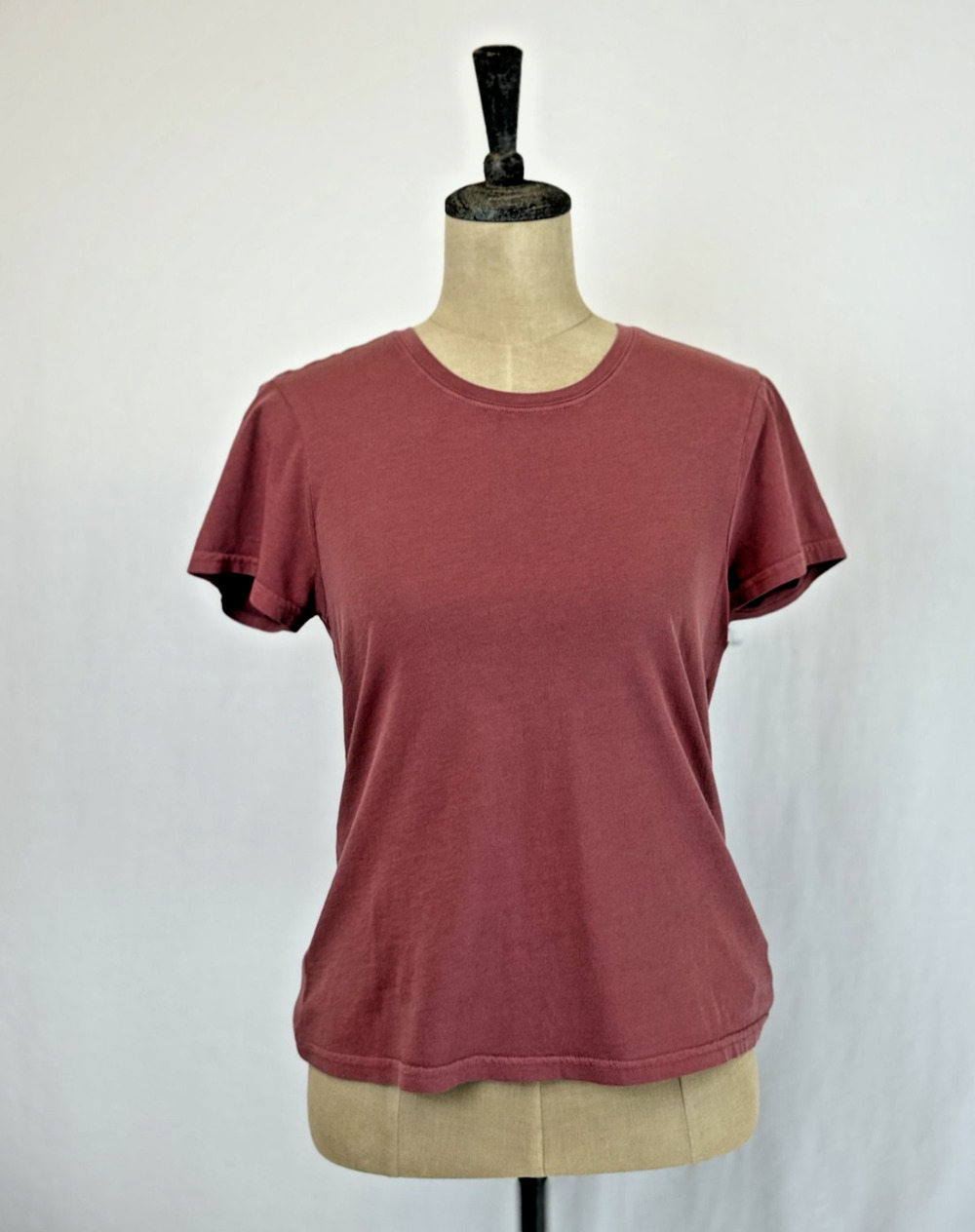 NWT Dear John Terracotta Crewneck Short Sleeve Tee #0393 SZ XS